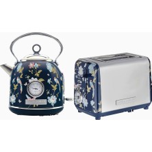 Laura Ashley Elveden Ekmek Kızartma Makinesi & Su Isıtıcı Kettle Seti