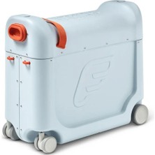 Stokke Jetkids Bedbox, Uçak Koltuklarına Uyumlu Binilebilir Çocuk Valizi