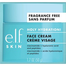 E.l.f. E.l.f Holy Hydration! Kokusuz Yüz Kremi 50G, Nemlendirici ve Besleyici Vegan Formül