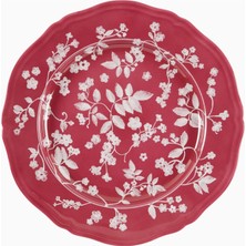 Cabana x Ginori 1735 Çiçek Desenli, Italyan Tasarımı Porselen Yemek Tabağı