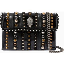 Kurt Geiger Kensington Medium Stud Bag, Lüks, Cesur ve Zarif Tasarım