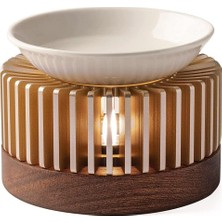 iwoohome Kokulu Yağ Lambası, Eloksallı Alüminyum, Tealight ile Çalışan Aroma Difüzörü