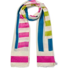 Kurt Geiger Printed Scarf Kadın Desenli Atkı 180X70X0.2 cm