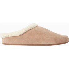Jeffrey Campbell Kadın Süet ve Shearling Astarlı Sabo Terlik, Rahat Günlük Tasarım