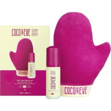 Coco & Eve Kendi Kendine Bronzlaşma Seyahat Seti, 50ML Bronzlaştırıcı Köpük + Uygulama Eldiveni