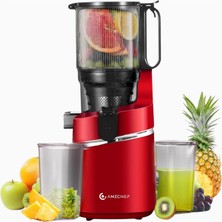 Amzchef Meyve Sıkacağı 250W, Otomatik & Üçlü Filtre, Posa Ayrıştırma