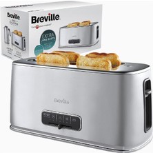 Breville Edge Silver 4 Dilim Uzun Yuvalı Ekmek Kızartma Makinesi