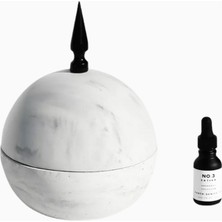 Photogenics & Co. No.3 Sativa Concrete Dome Diffuser 3500G, Lüks Aromatik Ev Difüzörü