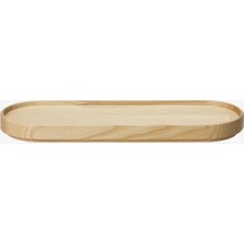 Hasami Porcelain Oval Ahşap Tepsi/kapak 255MM