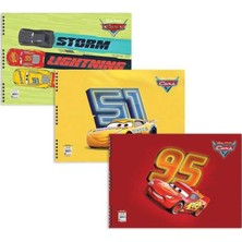 Bezos K.color 25X35 15YP Cars Sprl Resim Defteri