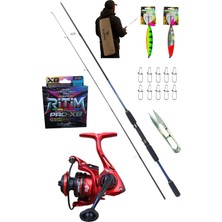 Outdoorun Powerex Prospin 270CM 10-30GR Balza Aston 4000 Metal Kafa Spin Olta Seti