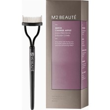 M2 Beaute M2 Beauté Yüksek Hassasiyetli Kirpik Tarağı, Ergonomik Tasarım ve Paslanmaz Çelik Dişler
