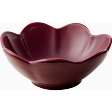 Cabana Fiore Bordo , Italyan Tasarımı Seramik Kase