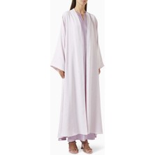 The Cap Project Şık Abaya ile Zarif Katmanlama Elegansı ve El Yapımı Kristal Detayları
