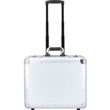 Alumaxx 45 cm 2 Tekerlekli Aluminyum Pilot Bavul Organizerli, Dayanıklı