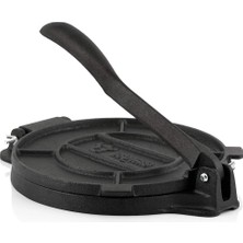 BBQ Toro 20 cm Dökme Demir Tortilla Presi – Ev Yapımı Hamur ve Mısır Unu Presi