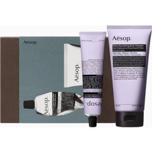 Aesop. Aesop Eleos Aromatik El Balsamı ve Besleyici Vücut Temizleyici Seti