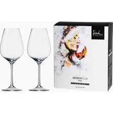 Eisch Germany Eısch Germany Superior Sensisplus Syrah 2’li Bardak Seti | 600 ml Kristal Şarap Kadehi