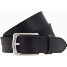 B.belt Erkek Deri Kemer, Sağlam Metal Tokalı, Dayanıklı ve Modern Tasarım, 100 cm