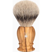 Mühle  Klasik Tıraş Fırçası, Gümüş Uçlu Porsuk, Zeytin Ağacı Sap, 21 mm