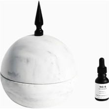 Photogenics & Co. No.6 Hyssop Concrete Dome Diffuser 3500G, Lüks Aromatik Ev Difüzörü