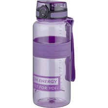 Uzspace Su Matarası 1000ML 1 Litre Büyük Boy Yenilenen Renkler Mor