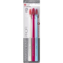 Swissdent Swıssdent Extra Soft Profi Gentle Trio, Aşırı Hassas Dişler Için Yumuşak Diş Fırçası Seti