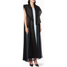 Pearl Haute Couture Şık Boncuk Süslemeli Abiye Abaya ile Özel Etkinliklerde Göz Doldurun