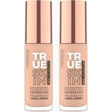 Catrice True Skin Hydrating Foundation 2’li Paket Nemlendirici ve Doğal Görünüm