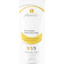 Aesthetico Fruit Complex Body & Face Lotion, Fruktsasitli Cilt Düzgünleştirici Yüz ve Vücut Losyonu