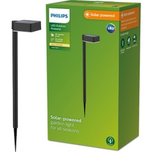 Philips Outdoor Solar Vynce Kaideli Işık, 1.5W Gün Işığı Sensörü