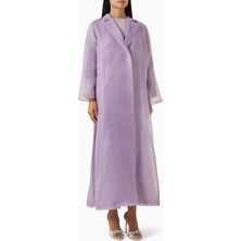 Serrb Şık Gece Abaya Seti Organza ile Zarafet ve Rahatlık Bir Arada