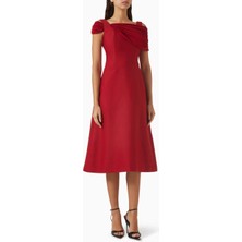 Eegen Studio Midi Elbise Off Shoulder, A-Line, Şık ve Rahat