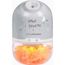 Clevamama Clevapure Tuz Lambası, 3'ü 1 Arada Nemlendirici, Hava Temizleyici ve Aromaterapi Difüzörü