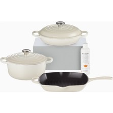 Le Creuset 3 Parça Döküm Tencere Başlangıç Seti