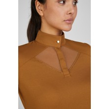 Pikeur Pique Shirt 7230 Lüks Tül Detaylı Kadın Spor Tişört
