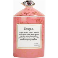 Maison La Bougie Scorpio Mum 350G, Limon, Bergamot ve Misk