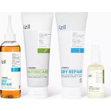 İzil Dry Remedy Hair Set, Onarıcı & Nemlendirici Saç Bakım Seti
