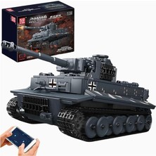 Mould King 20014 Tiger Rc Tank Lüks 800+ Parça Yapı Seti