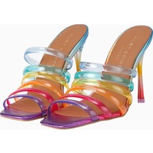 Kurt Geiger Kurt Geıger Maddison Strappy Taş Detaylı Stiletto Kadın Topuklu Ayakkabı