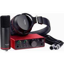 Focusrite Scarlett Solo Studio 4. Nesil Stüdyo Kiti