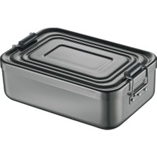 Kuchenprofi Büyük Lunchbox 23X15X6,5 Cm, Alüminyum, Sızdırmaz ve Ayraçlı