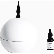 Photogenics & Co. No.2 Indica Concrete Dome Diffuser 3500G, Lüks Aromatik Ev Difüzörü