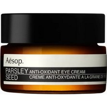 Aesop. Parsley Seed Anti-Oxidant Eye Cream 10ML, Cilt Besleyici ve Koruyucu Göz Çevresi Kremi
