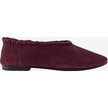 A Emery Park Braided Süet Babet, Burgundy