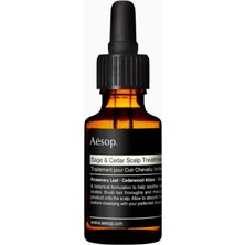 Aesop. Sage-Cedar Scalp Treatment 25ML, Kuru ve Hassas Saç Derisi Bakım Yağı