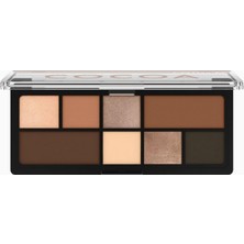 Catrice Catrıce Dark Cocoa Göz Farı Paleti ,8 Renk, Parıltılı ve Vegan, Yağsız Formül
