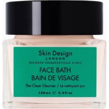 Skin Design London Face Bath Cleanser 100ML, Besleyici ve Arındırıcı Yüz Temizleyici