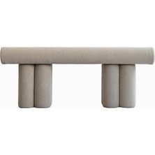 101 Copenhagen Hiro Keten, Minimalist Dekoratif Tasarım Bench