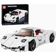 Mould King 10196 Super Sport Araba 1423 Parça Hypercar Yapı Seti